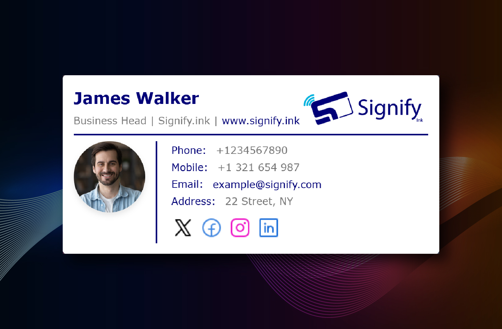 Dynamic Email Signatures
