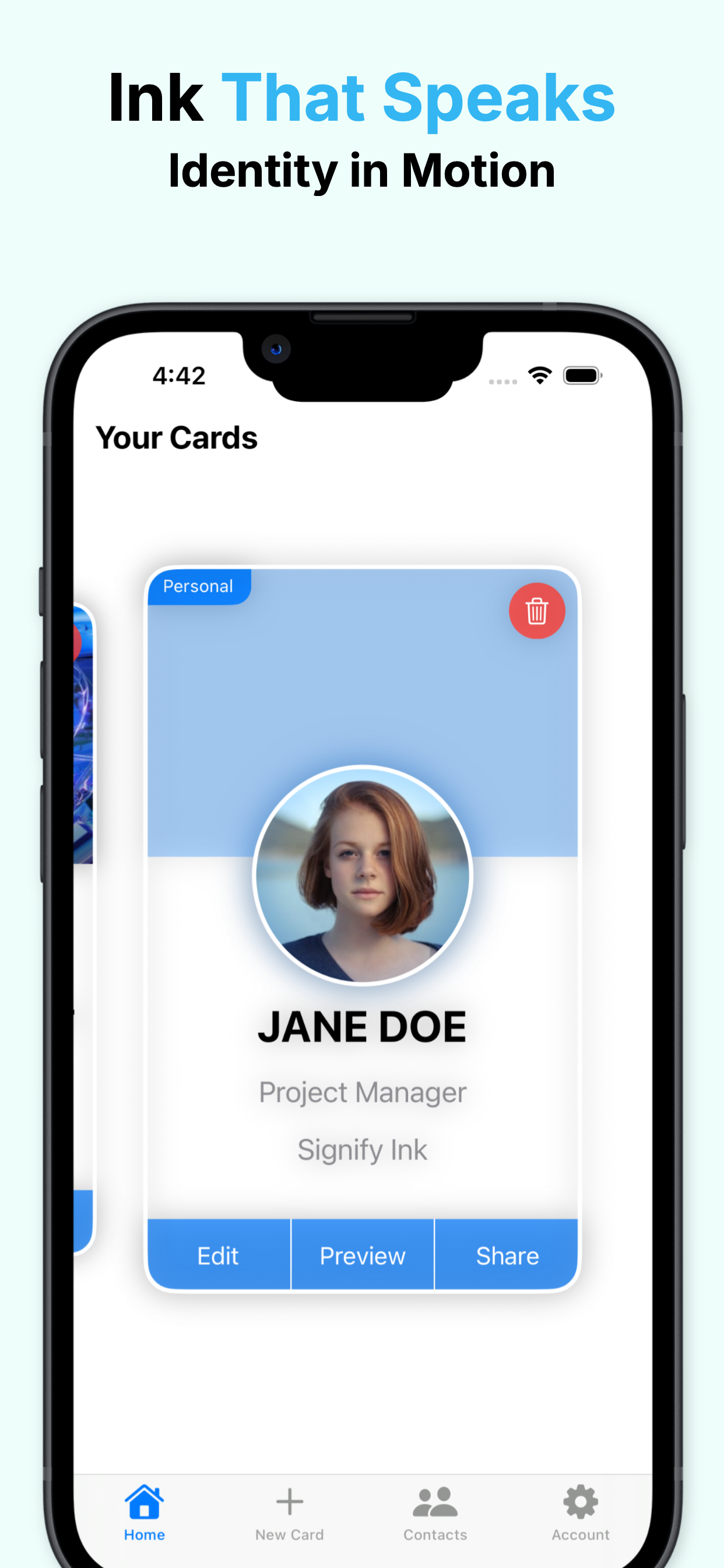 Product Overview Mockup